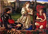 Edward Burne-Jones Le Chant d'Amour painting